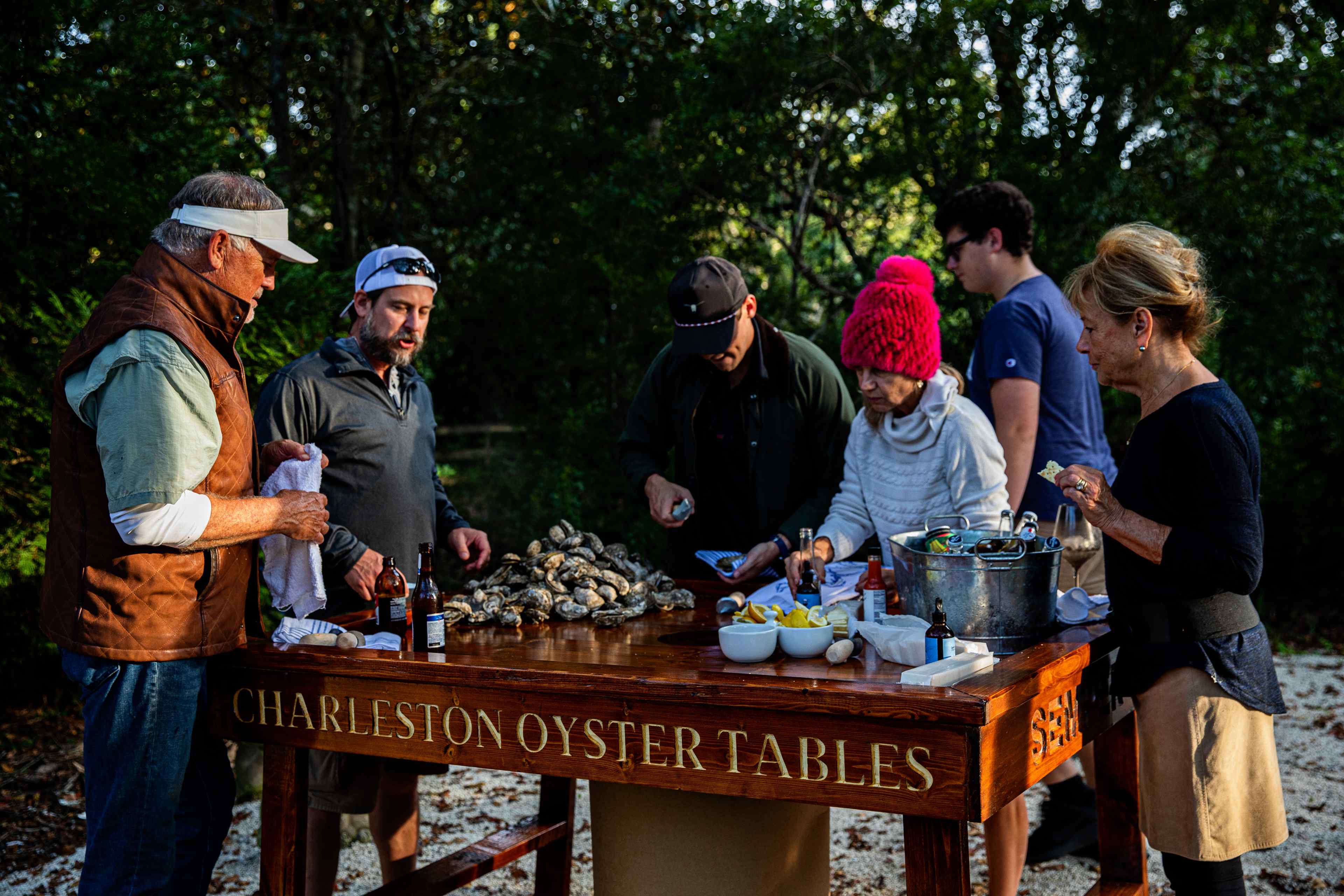 Oyster Tables Charleston Oyster Tables